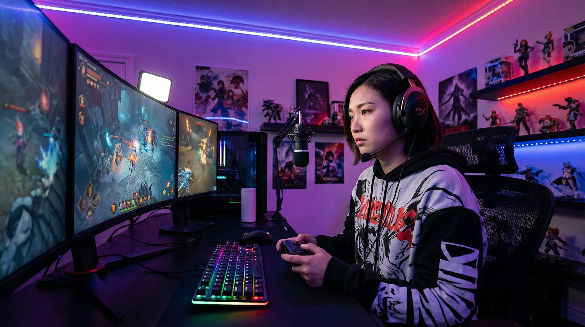 国产游戏直播视频